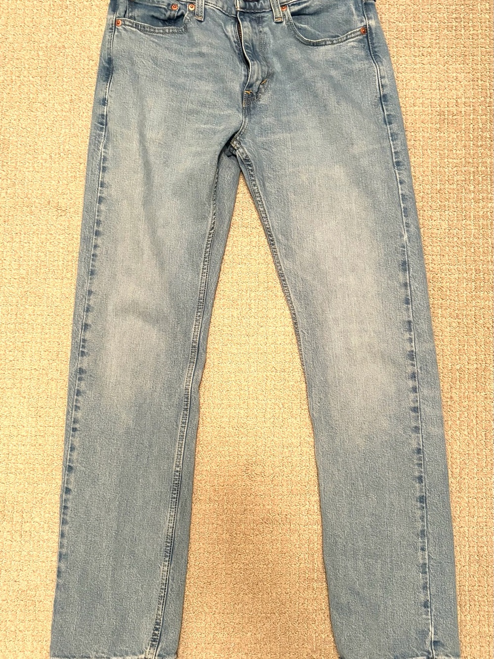 Levi's Light Wash Straight Jeans - Men's - Picture 2 of 5